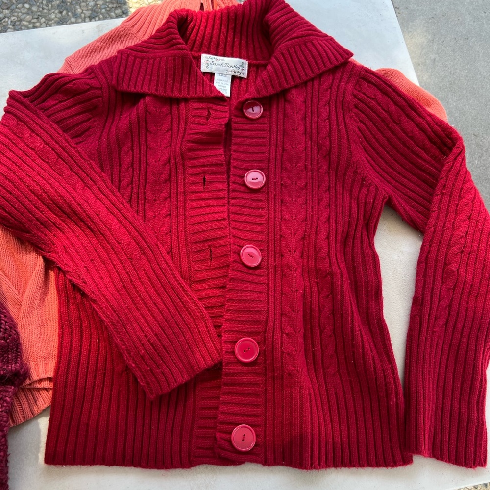 Knit cardigan